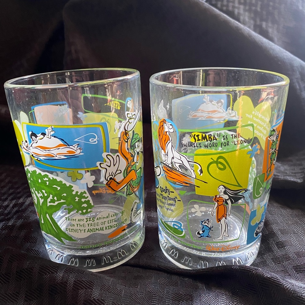 McDonald’s 100 years Of Magic Disney Glass Cup Goofy